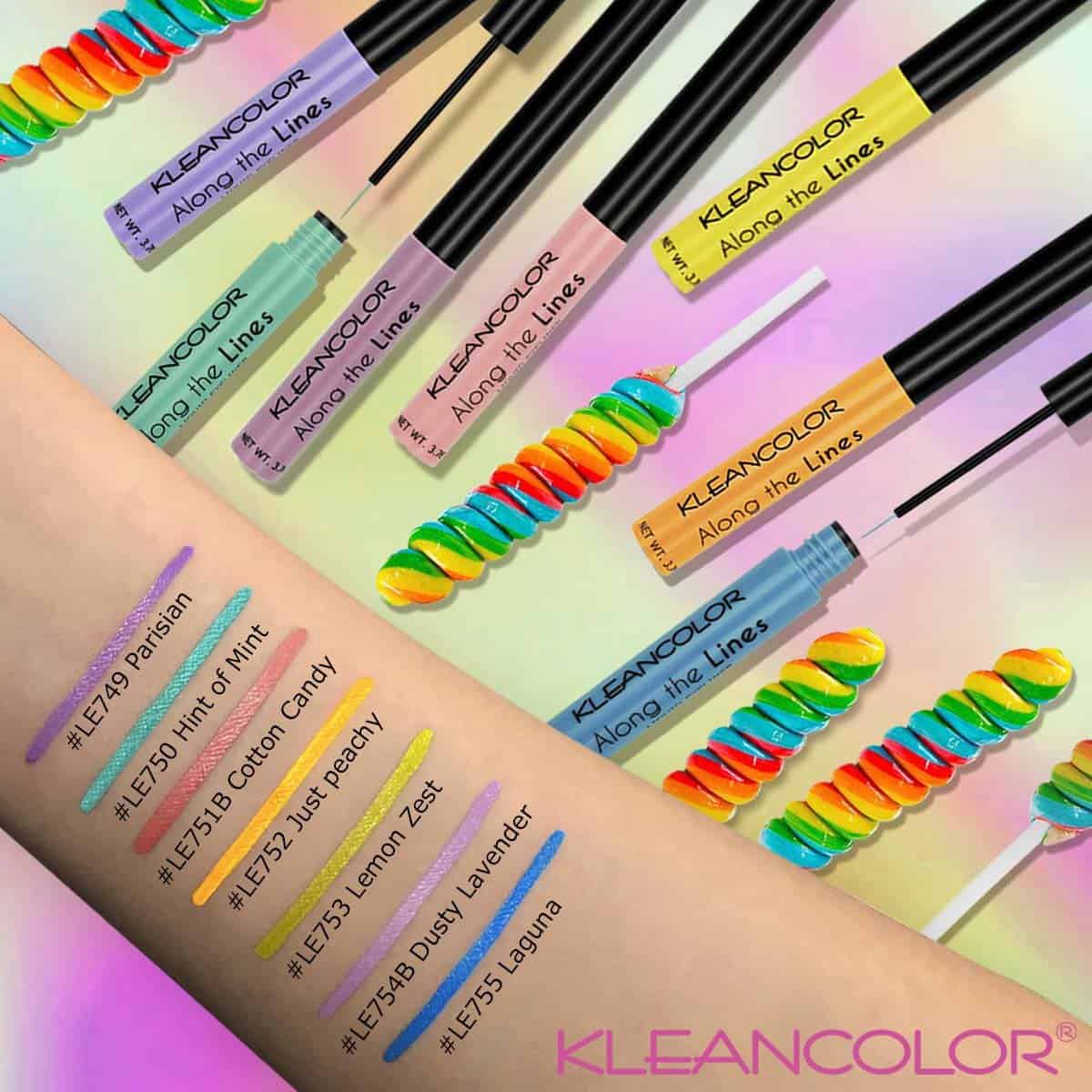 Delineador pastel KLEANCOLOR