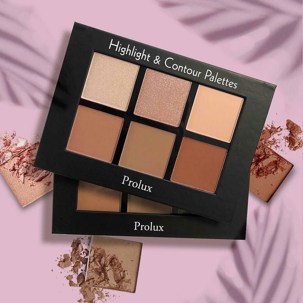 Highlight y Contour  palette Prolux