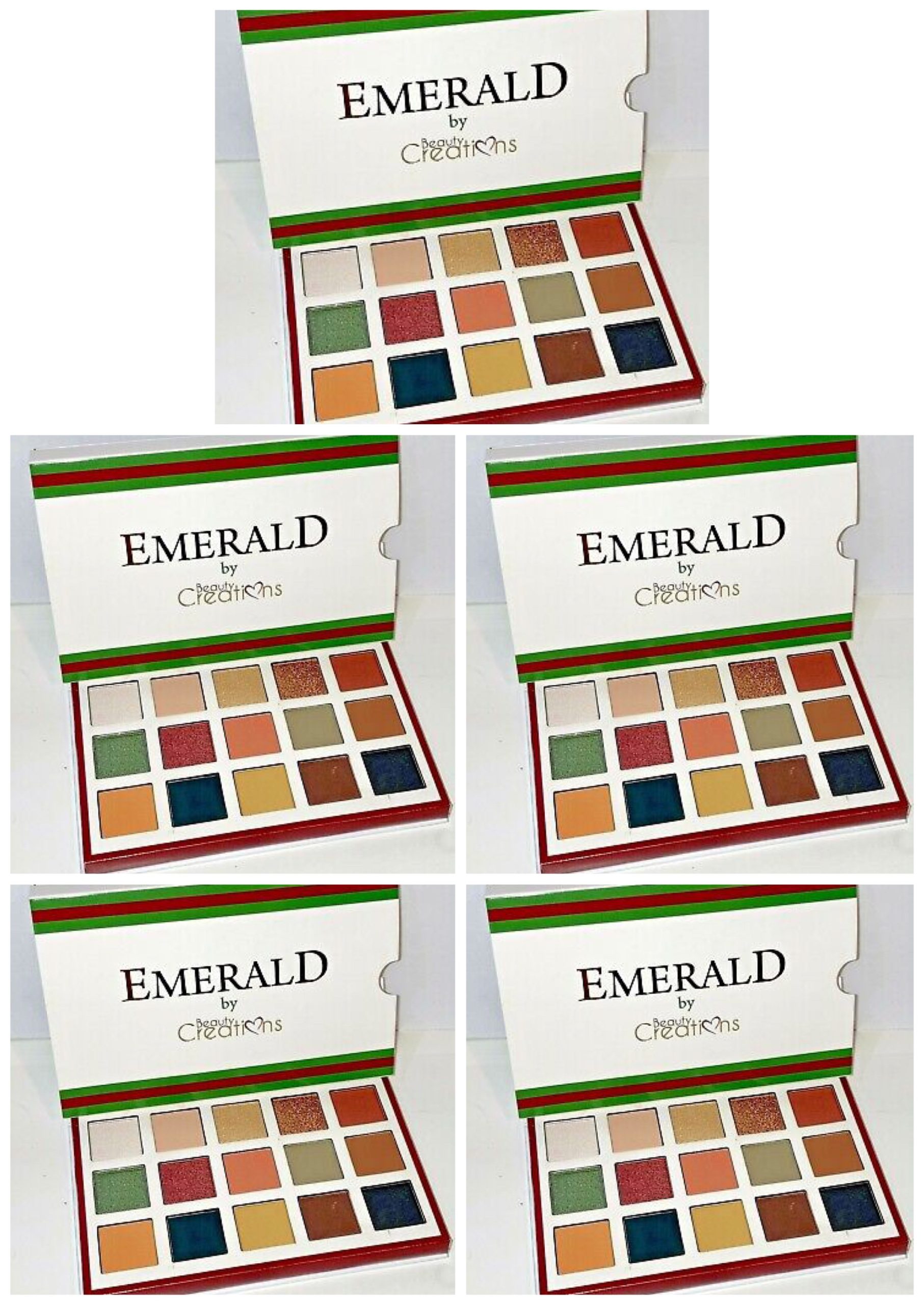 5 paletas Emerald de Beauty Creations